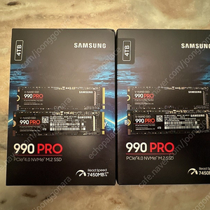 990 PRO 4TB 팝니다