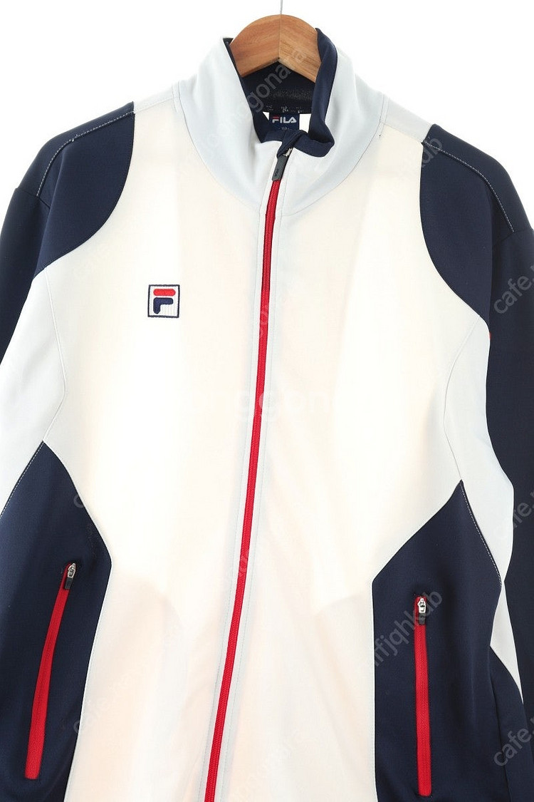 (2XL) 휠라 집업져지 트랙탑 빅사이즈 폴리 올드스쿨--0