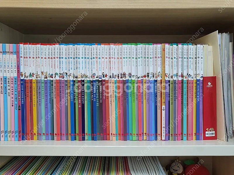 (정품보증서)그레이트북스 사회탐구 플러스 64권+워크북...--0