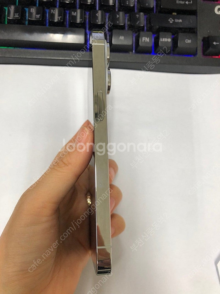 002006 아이폰14프로 화이트 A급 128GB 무잔...--7