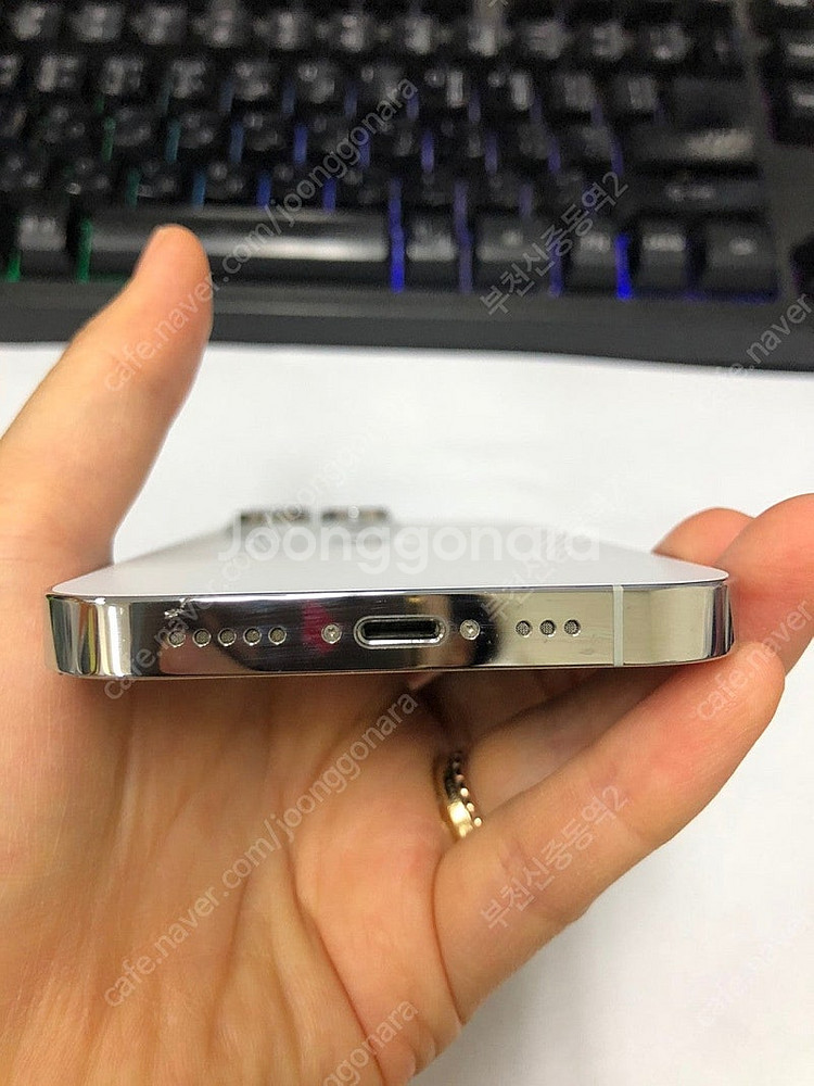 002006 아이폰14프로 화이트 A급 128GB 무잔...--8