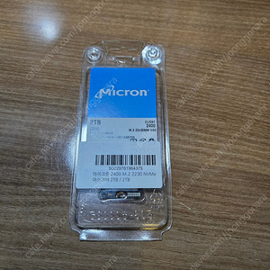 Micron 마이크론 2400 M.2 2230 NVMe 2T 판매합니다.