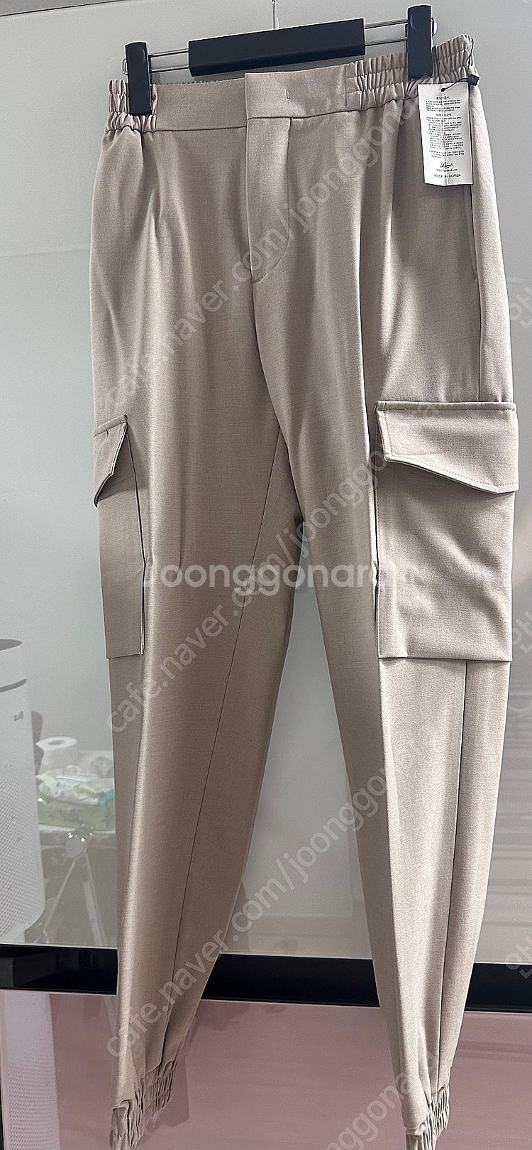 낫포너드 카고 팬츠 L 블랙 & 램바이디 48 샌드 일...--2