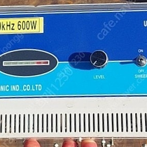 경일 KIG-2000 초음파 발진기 600W. 400W. 두대