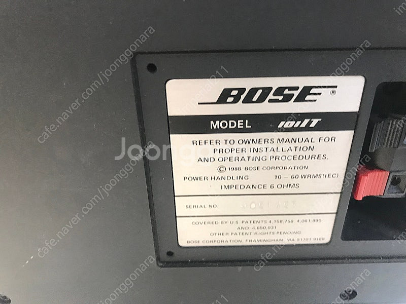 Bose 101it--3