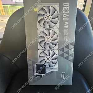 [미개봉] PCCOOLER CPS DE360 (WHITE) 3열 수냉쿨러