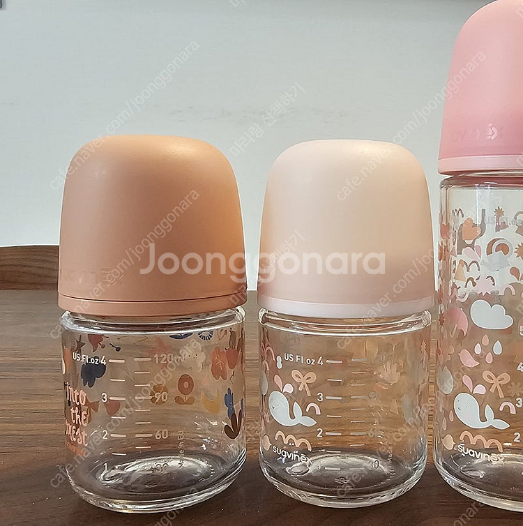 스와비넥스 유리젖병 120 ml 2개--0