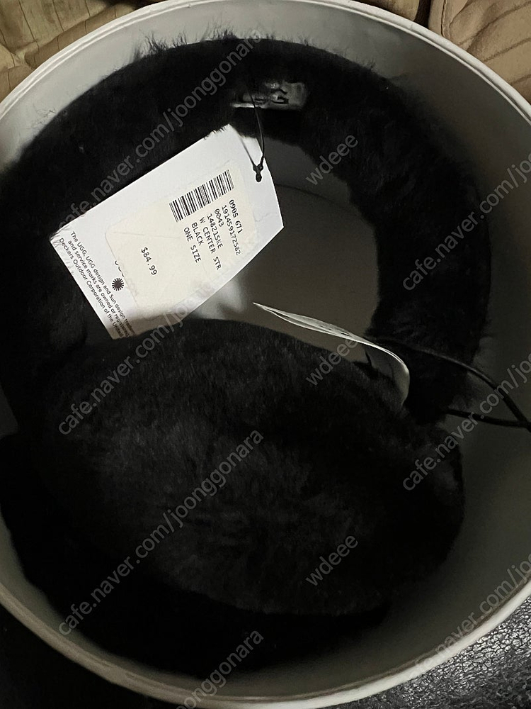 [새상품] 어그 이어머프 귀마개 블랙 이미지