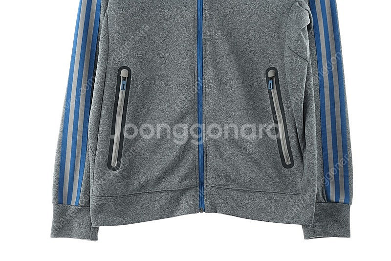 (2XL) 아디다스 집업져지 트랙탑 빅사이즈 그레이 삼...--3