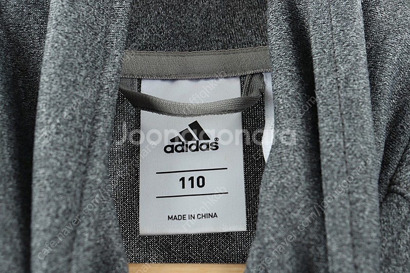 (2XL) 아디다스 집업져지 트랙탑 빅사이즈 그레이 삼...--4