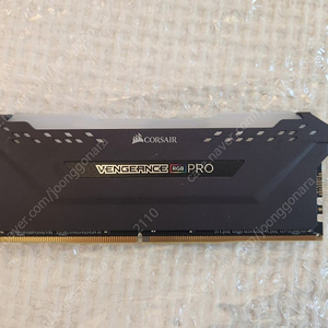 램 커세어 vengeance rgb pro ddr4 3600 16g 1 개