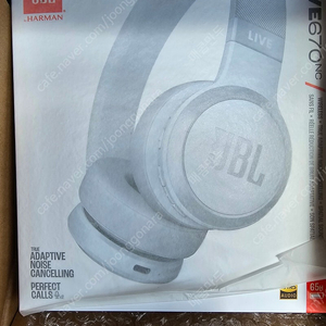 삼성 JBL live 670NC 헤드폰 블랙,화이트 새상품 팝니다