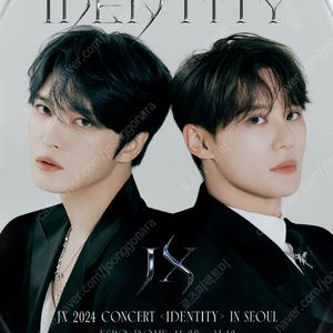 11/8(금)19:30 JX 2024 CONCERT < IDENTITY > in Seoul