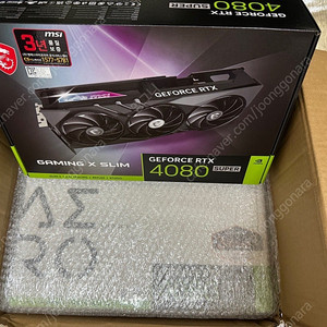 (미개봉)MSI 4080super 게이밍x슬림 16GB