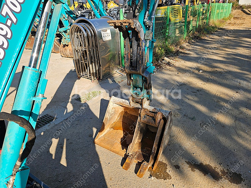 중고미니굴삭기 코벨코 SK17 포크레인 21년식 코집게...--4