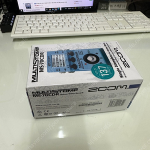 ZOOM 기타 이펙터 Multi Stomp MS-70CDR