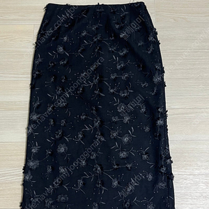 au lait 오레 와일드 플라워 스커트(WILD FLOWER SKIRT) 블랙 M새제품