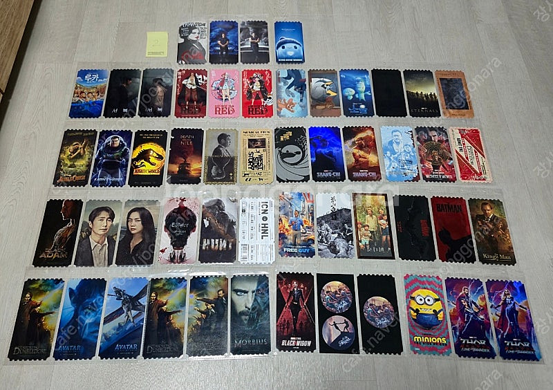 메가박스 21년 22년 오리지널 티켓--0