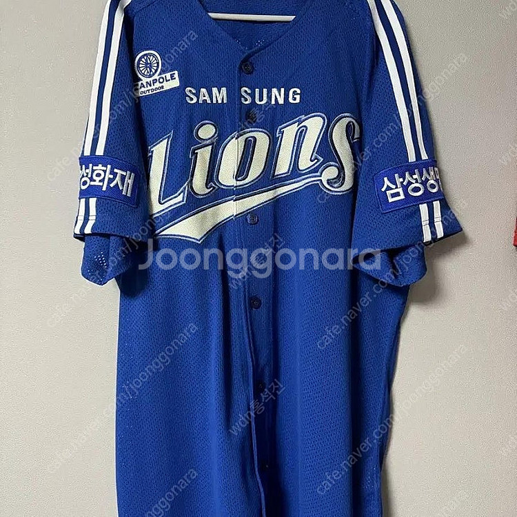 삼성라이온즈 빈폴왕조 윤성환 실착유니폼--1