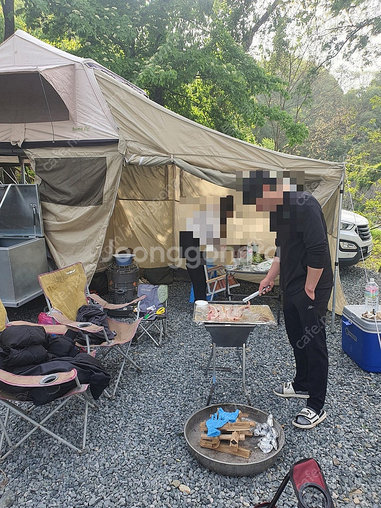 나마스떼 초기형 루프탑 텐트 + 다이 / 필요시 트레일...--5