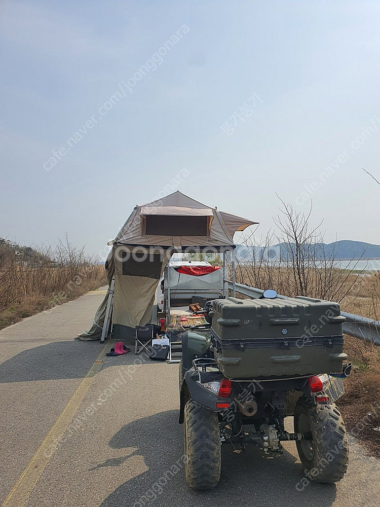 나마스떼 초기형 루프탑 텐트 + 다이 / 필요시 트레일...--7