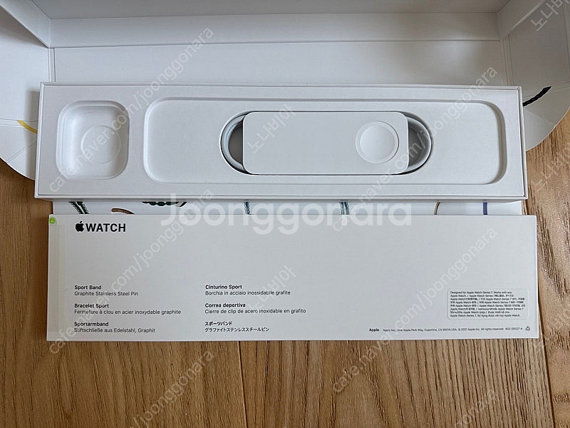 애플워치8 41mm 미드나이트 GPS 성능97%(풀박스/스트랩&충전기 미사용)--0