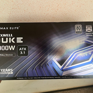 맥스엘리트 maxwell duke 1000w 80plus 플래티넘 atx3.1