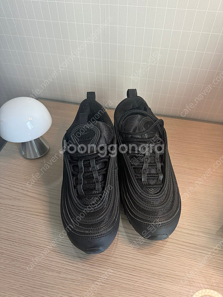 나이키 우먼스 에어맥스97 검흰 (921733-006)...--3