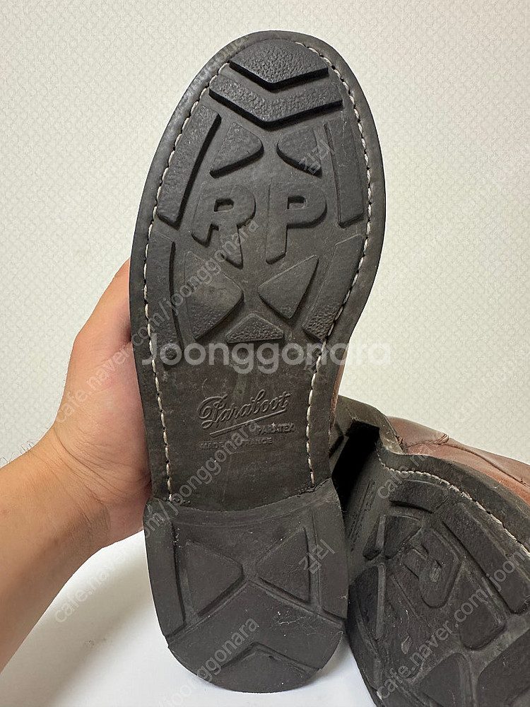 PARABOOT 파라부트 샴보드 마룬 7.5D--2