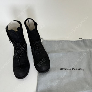 오피신 officine creative HUBBLE/023 신발 가죽 부츠 37사이즈 블랙 미사용 19천원