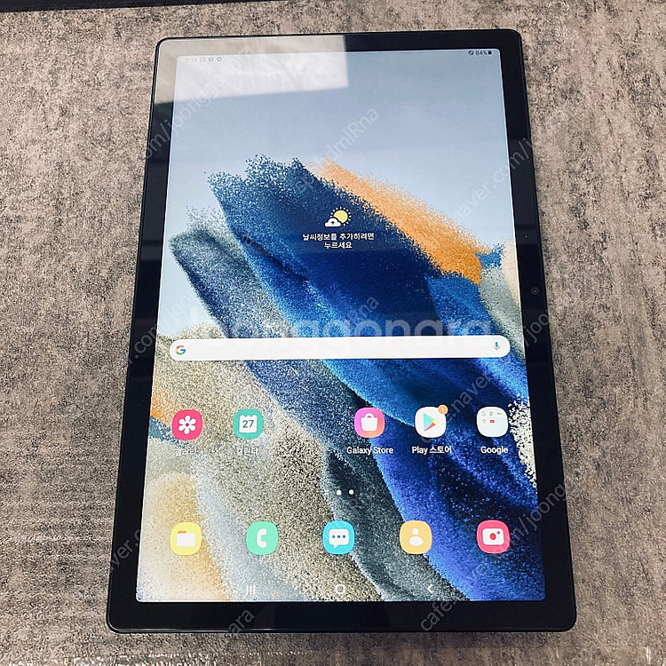 갤럭시 탭A8 블랙 64G 셀룰러 S급너무깨끗 16만원...--0