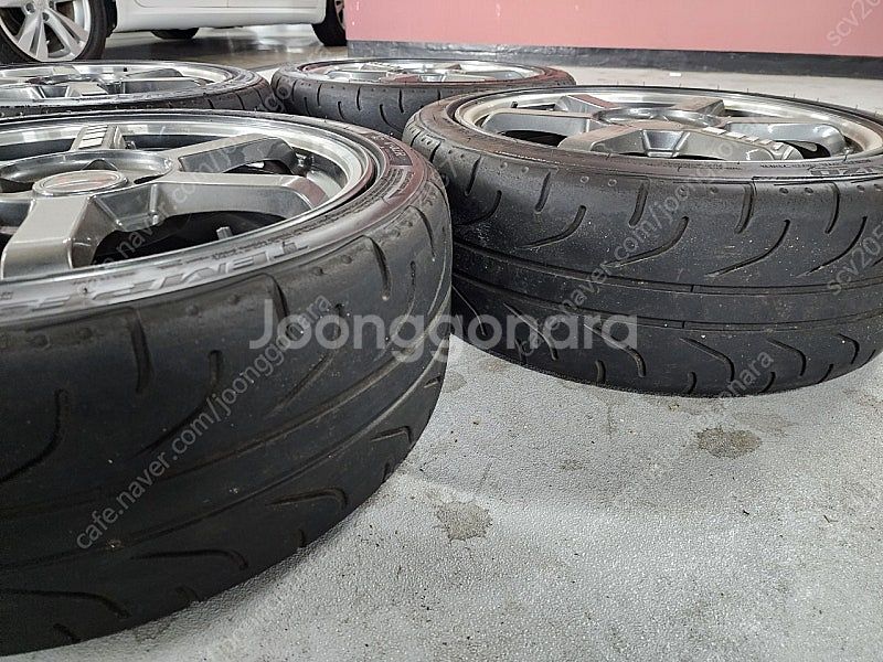 아반떼 핸즈프라임 18인치 휠타이어 35만원 4짝 팝니...--6