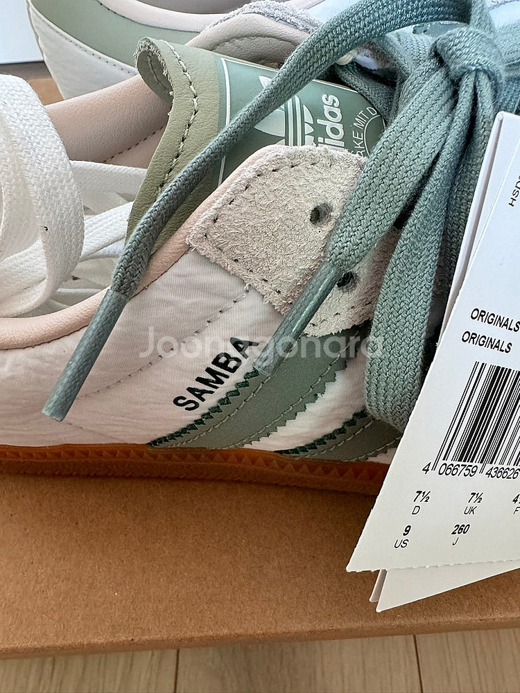 아디다스 삼바 OG W US 9사이즈 팝니다.--4