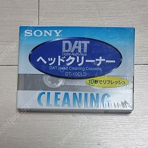 dat cleaniing(오디오용) 테이프 sony