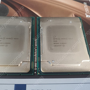 XEON GOLD 5120 CPU 팝니다.