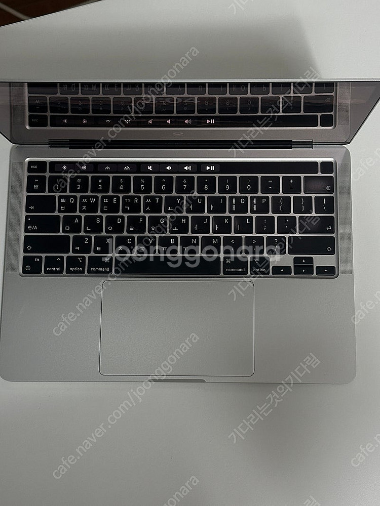 m1 맥북프로 13인치 실버 512gb 용량 업그레이드--2