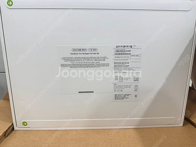 2023 Apple 맥북 프로 16 스페이스 블랙 M3...--2