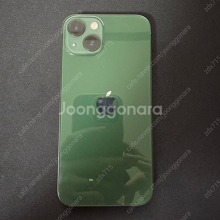 아이폰13 그린 256g / 정품 가죽케이스 판매합니다--2