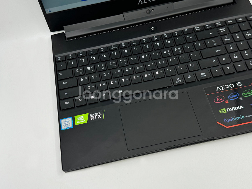 [중고] 기가바이트 AERO 15X V9 4K i7 3...--2