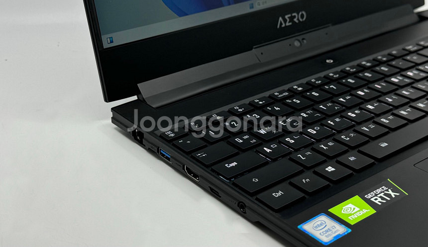 [중고] 기가바이트 AERO 15X V9 4K i7 3...--3