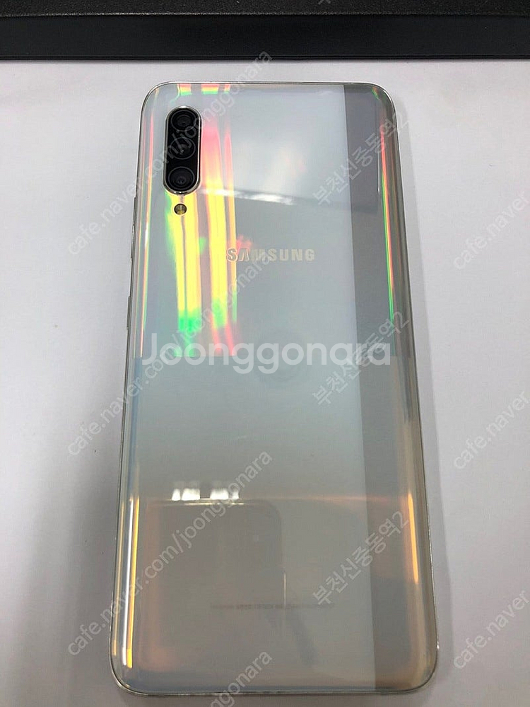 028555 KT 갤럭시A90 5G 화이트 외관 SS급...--0