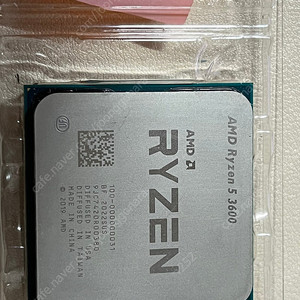 amd 라이젠5 3600 cpu