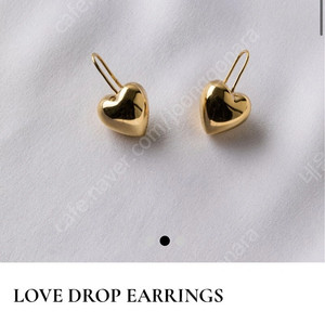 엉썽 encens love drop earrings