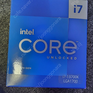 cpu 인텔 i7 13700k 팝니다