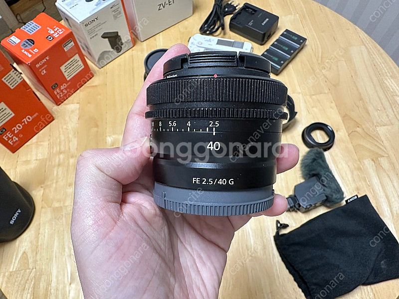 소니 sel2070g, sel40f25g외 팝니다--3