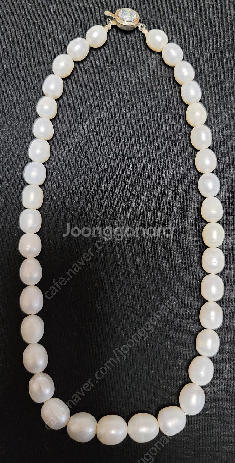 천연진주 목걸이 (10~12m)--0