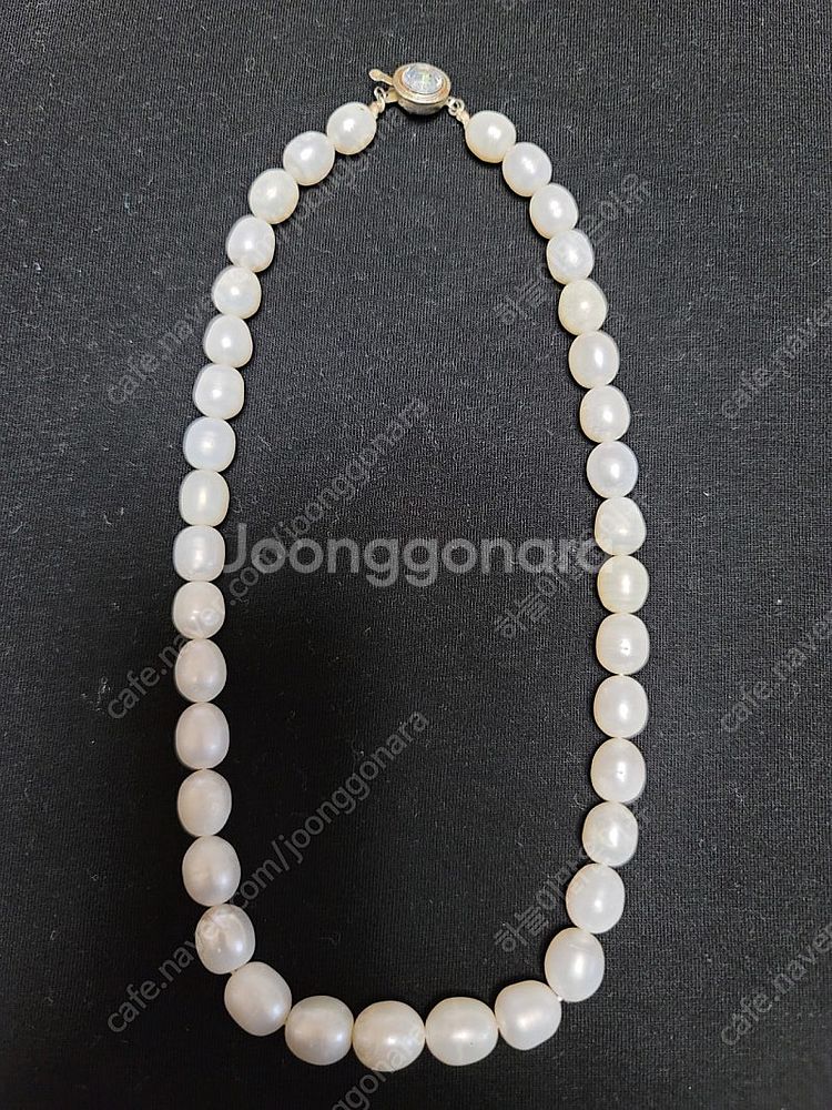 천연진주 목걸이 (10~12m)--1