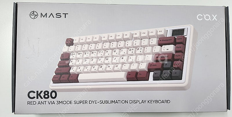 신제품 콕스 COX CK80 유무선 기계식 키보드 팝니...--0