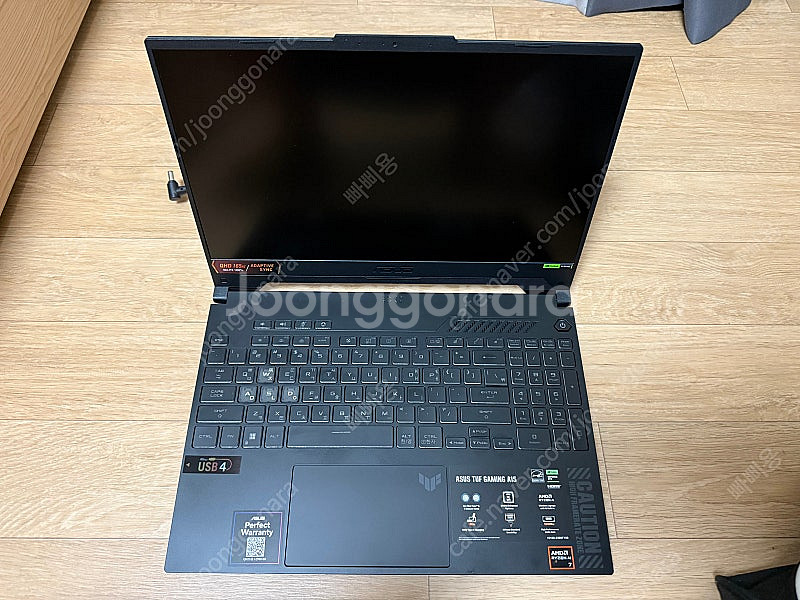 [S급]ASUS TUF FA507UV 게이밍노트북 판매...--3