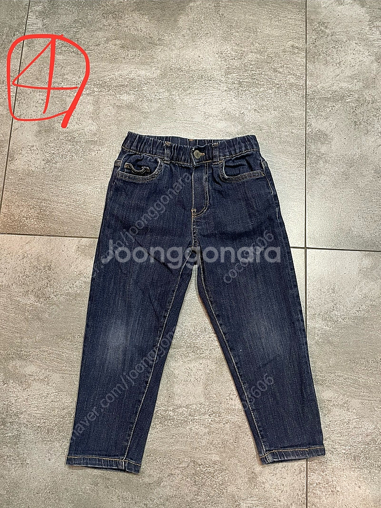 자라 키즈 청바지 7size 122cm--7